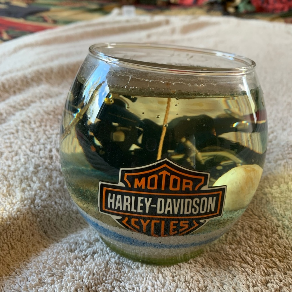 Harley Davidson candle